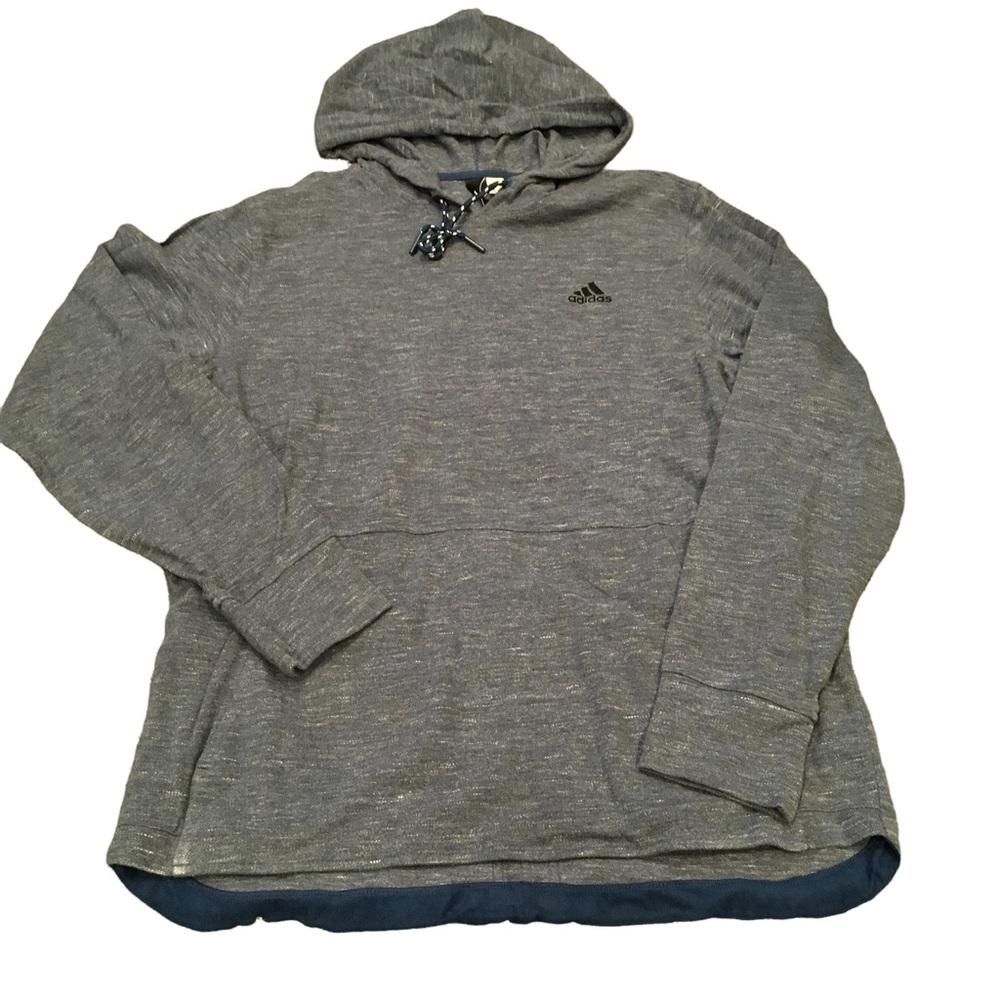 Adidas Light Blue Woman’s Hoodie Sweater